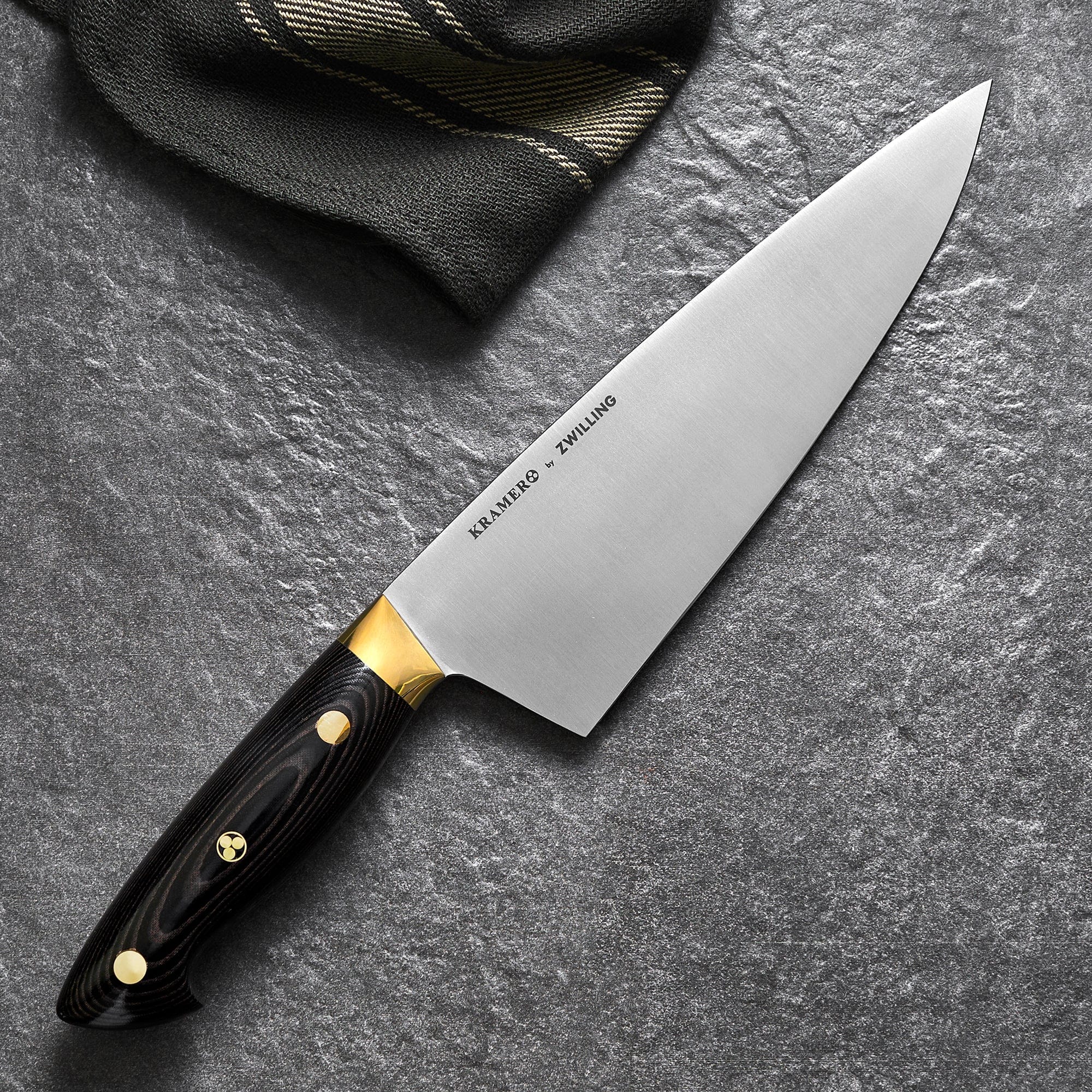 Kramer by Zwilling Euroline Carbon Collection 2.0 8-inch Chef's Knife