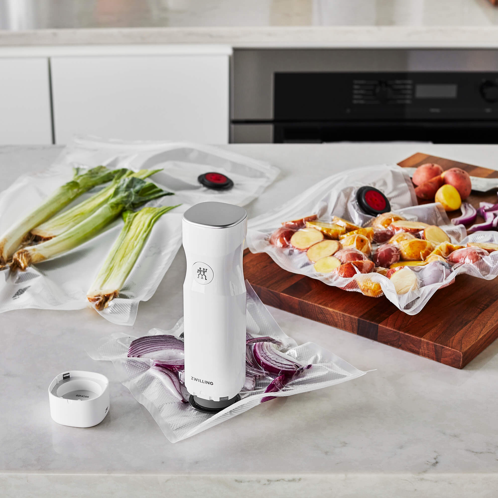 Zwilling Fresh & Save 10-pc Assorted Sizes Vacuum Sealer Bags, Sous Vide Bags, Meal Prep