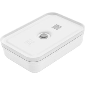 Zwilling Fresh & Save Plastic Flat Lunch Box, Airtight Food Storage Container, Meal Prep Container, BPA-Free, Grey - Large