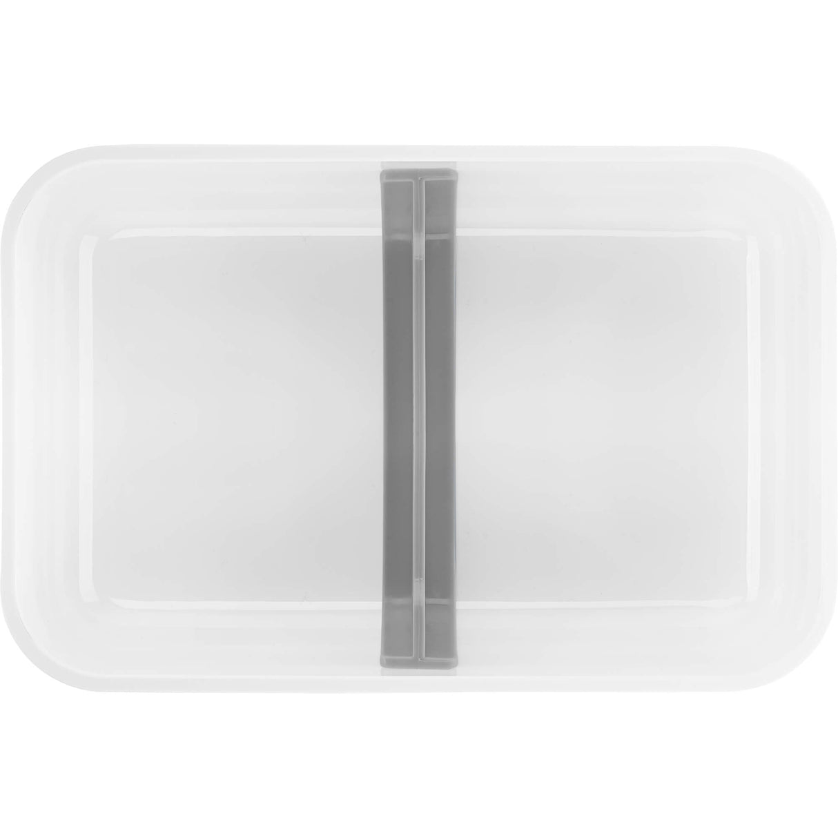 Zwilling Fresh & Save Plastic Flat Lunch Box, Airtight Food Storage Container, Meal Prep Container, BPA-Free, Grey - Large