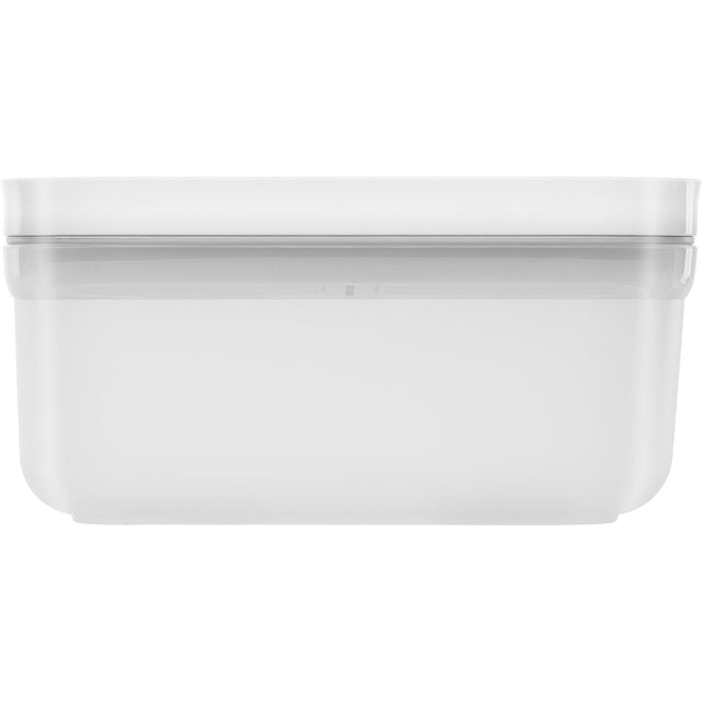 Zwilling Fresh & Save Plastic Lunch Box, Airtight Food Storage Container, Meal Prep Container, BPA-Free, Grey, Semitransparent - Small