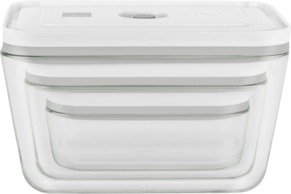 Zwilling Fresh & Save 3-pc Glass Food Storage Container, Meal Prep Container- Assorted Sizes