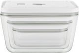 Zwilling Fresh & Save 3-pc Glass Food Storage Container, Meal Prep Container- Assorted Sizes