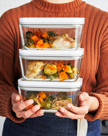 Zwilling Fresh & Save Glass Airtight Food Storage Container, Meal Prep Container - Medium