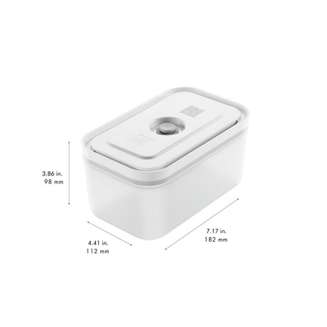 Zwilling Fresh & Save 3-pc Plastic Food Storage Container, Meal Prep Container, BPA-Free- Assorted Sizes