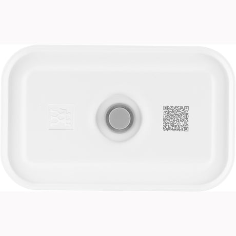 Zwilling Fresh & Save Plastic Lunch Box, Airtight Food Storage Container, Meal Prep Container, BPA-Free, Grey, Semitransparent - Medium