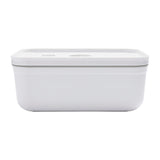 Zwilling Fresh & Save Plastic Lunch Box, Airtight Food Storage Container, Meal Prep Container, BPA-Free, White - Large