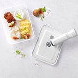 Zwilling Fresh & Save Plastic Fridge Box, Airtight Food Storage Container, Meal Prep Container, BPA-Free, Grey