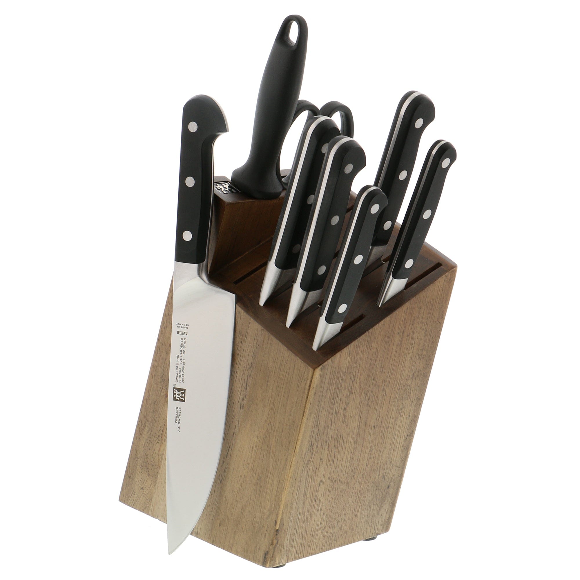 Zwilling Pro 9-pc Knife Block Set