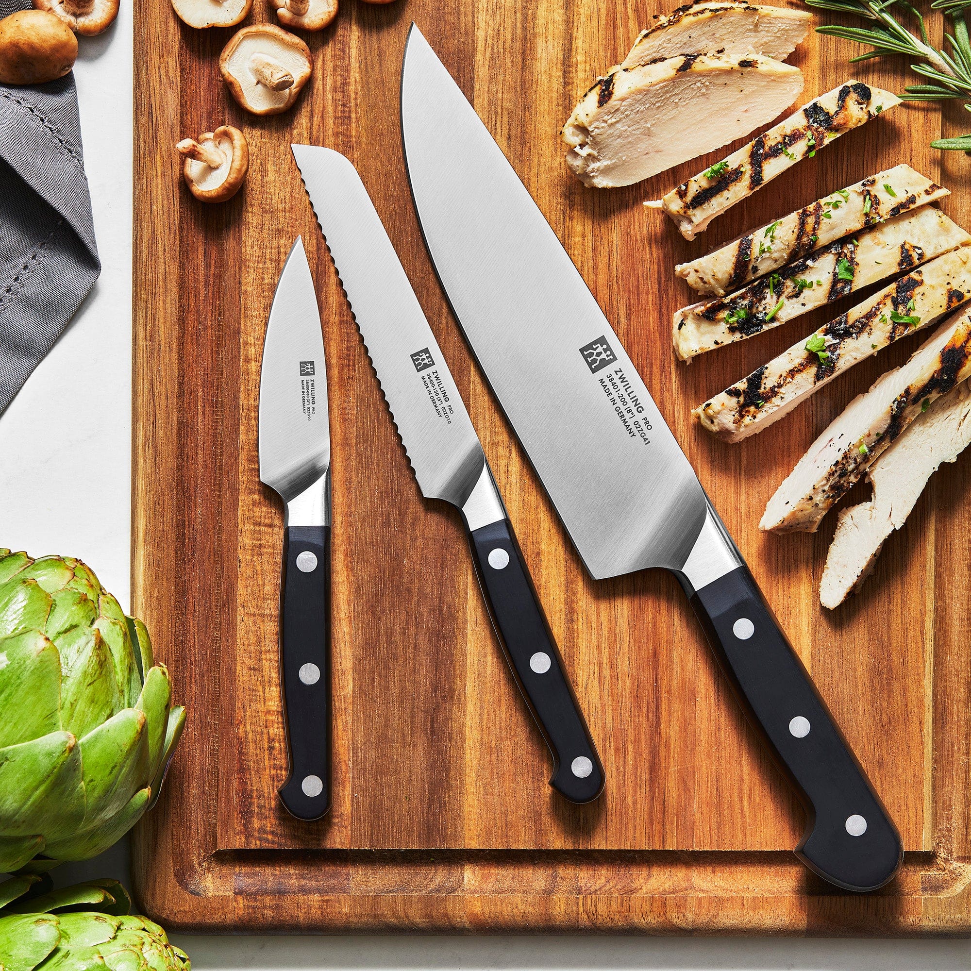 Zwilling Pro 3-pc Starter Knife Set