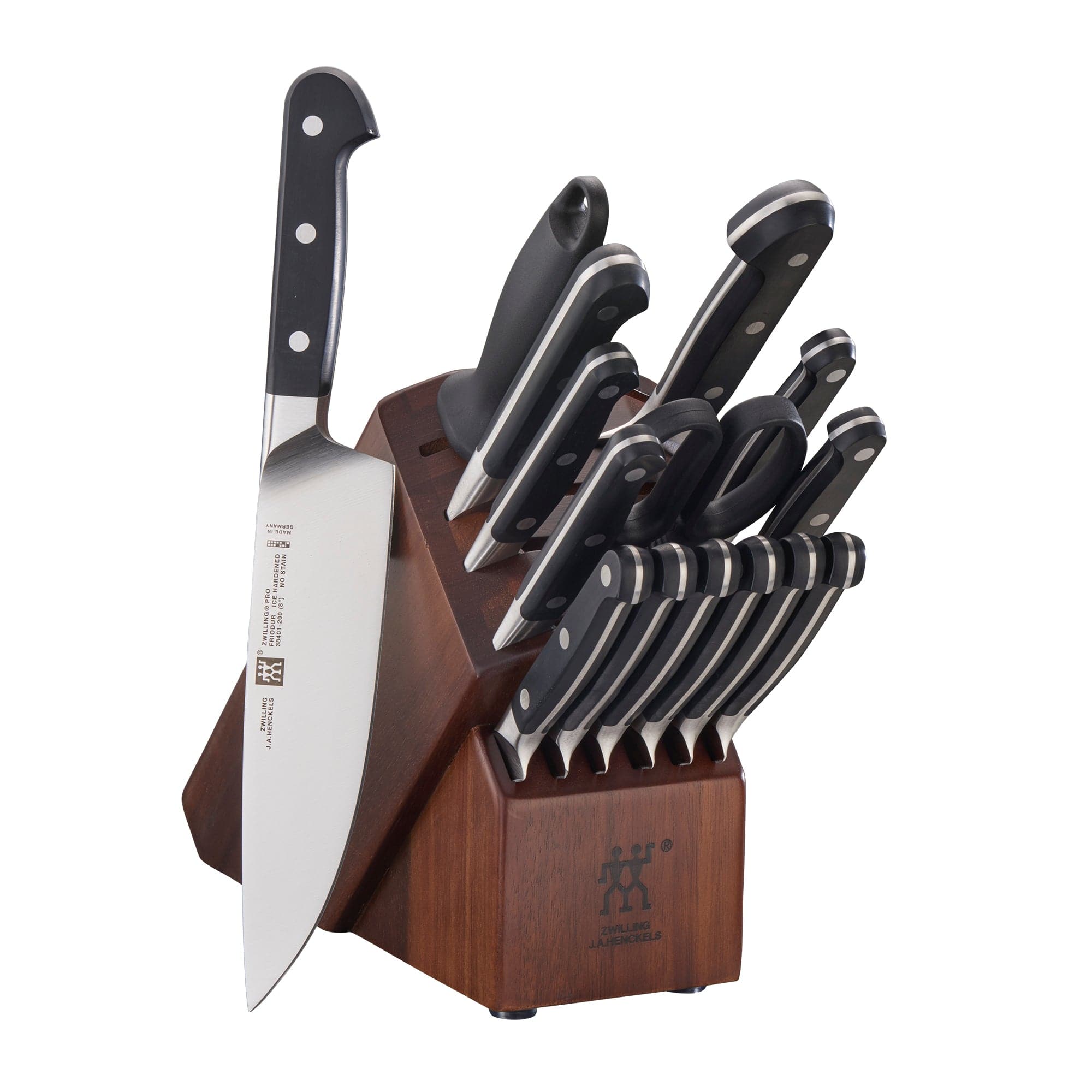 Zwilling Pro 16-pc Knife Block Set - Acacia