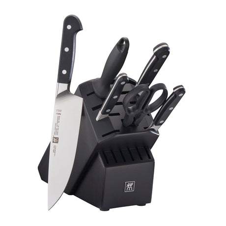Zwilling Pro 7-pc Knife Block Set - Black