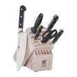 Zwilling Pro 7-pc Knife Block Set - Rustic White