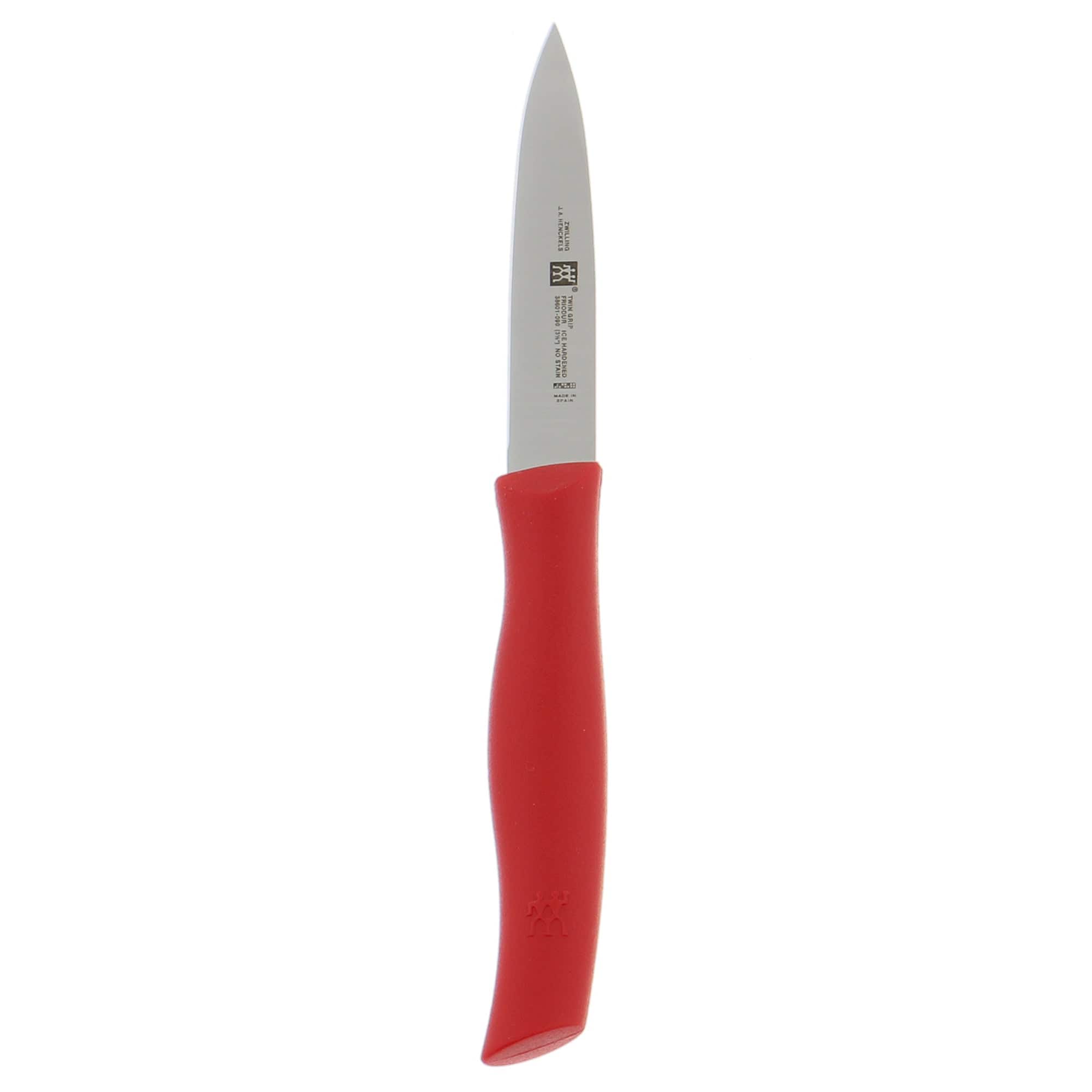 Zwilling Twin Grip 3.5-inch Paring Knife - Red