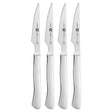 Zwilling 4-pc Stainless Steel Serrated Steak Knife Set