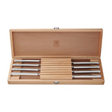 Zwilling 8-pc Stainless Steel Steak Knife Set w/Presentation Case