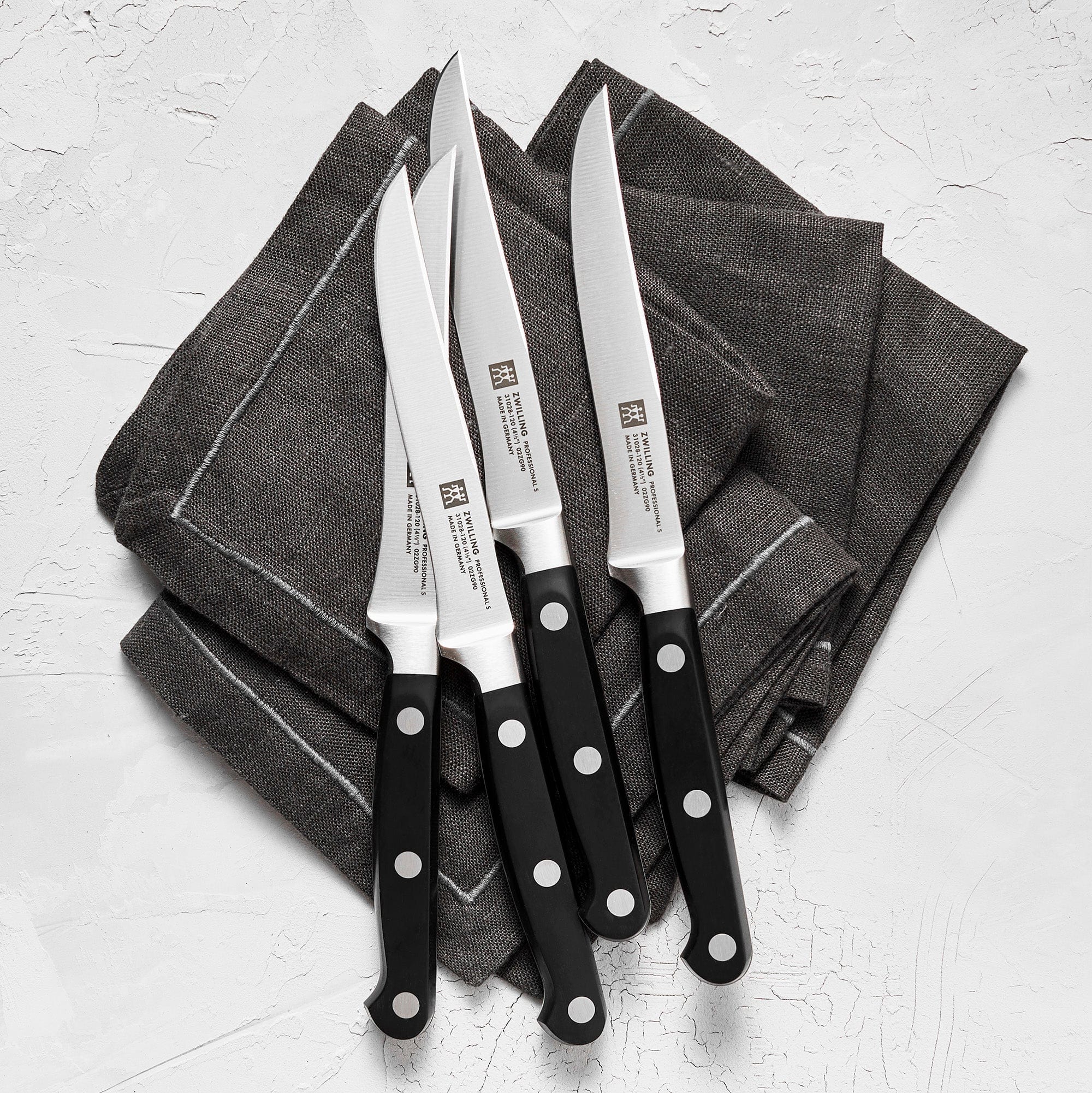 Zwilling Professional "S" 4-pc Steak Knife Set