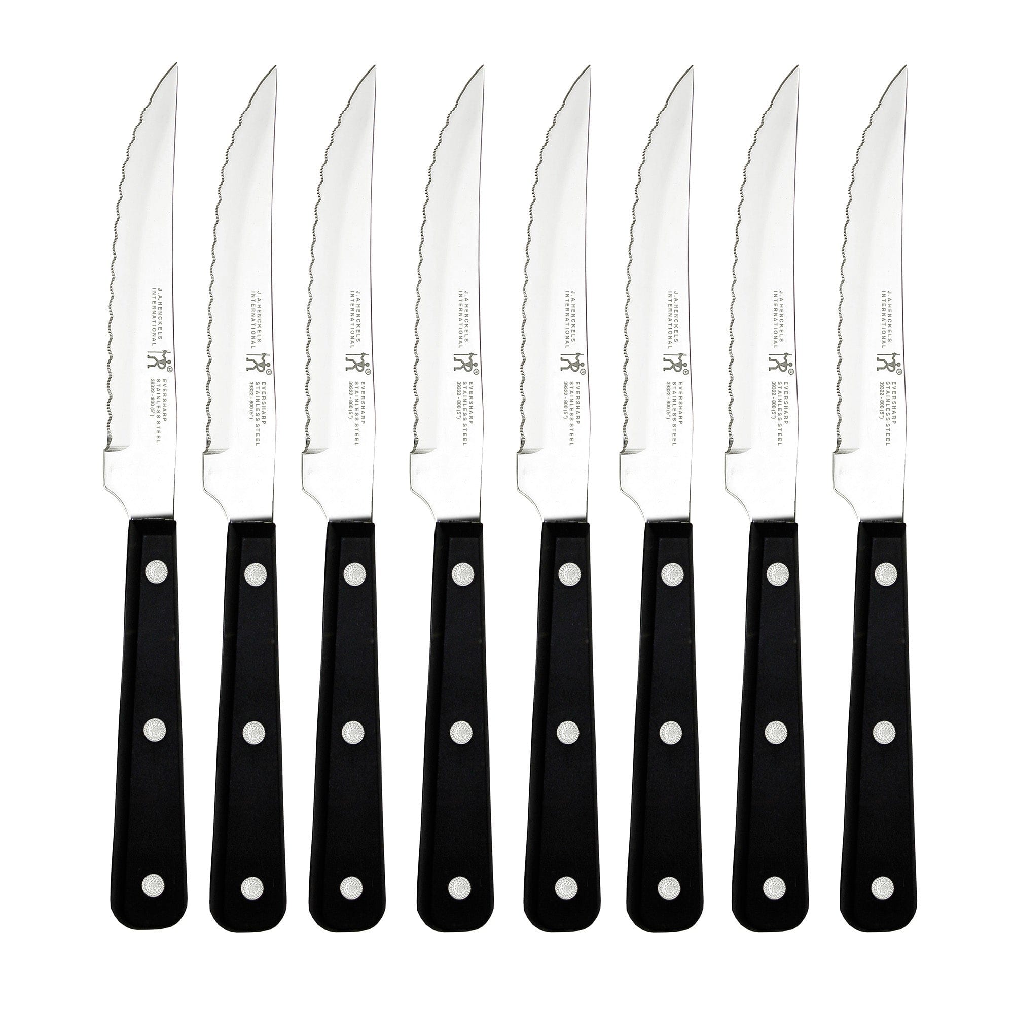 Henckels Razor-Sharp Steak Knife Set of 8, German Engineered