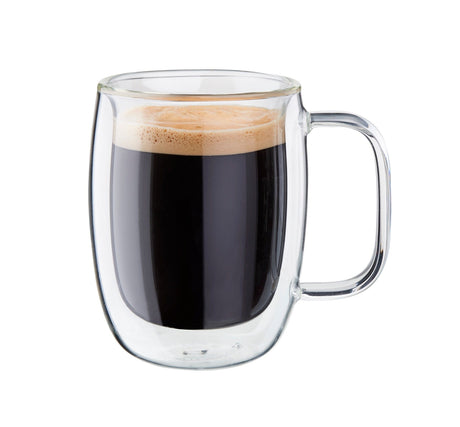 Zwilling Sorrento Plus 2-pc Double-Wall Glass Double Espresso Mug Set
