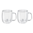 Zwilling Sorrento Plus 2-pc Double-Wall Glass Espresso Mug Set