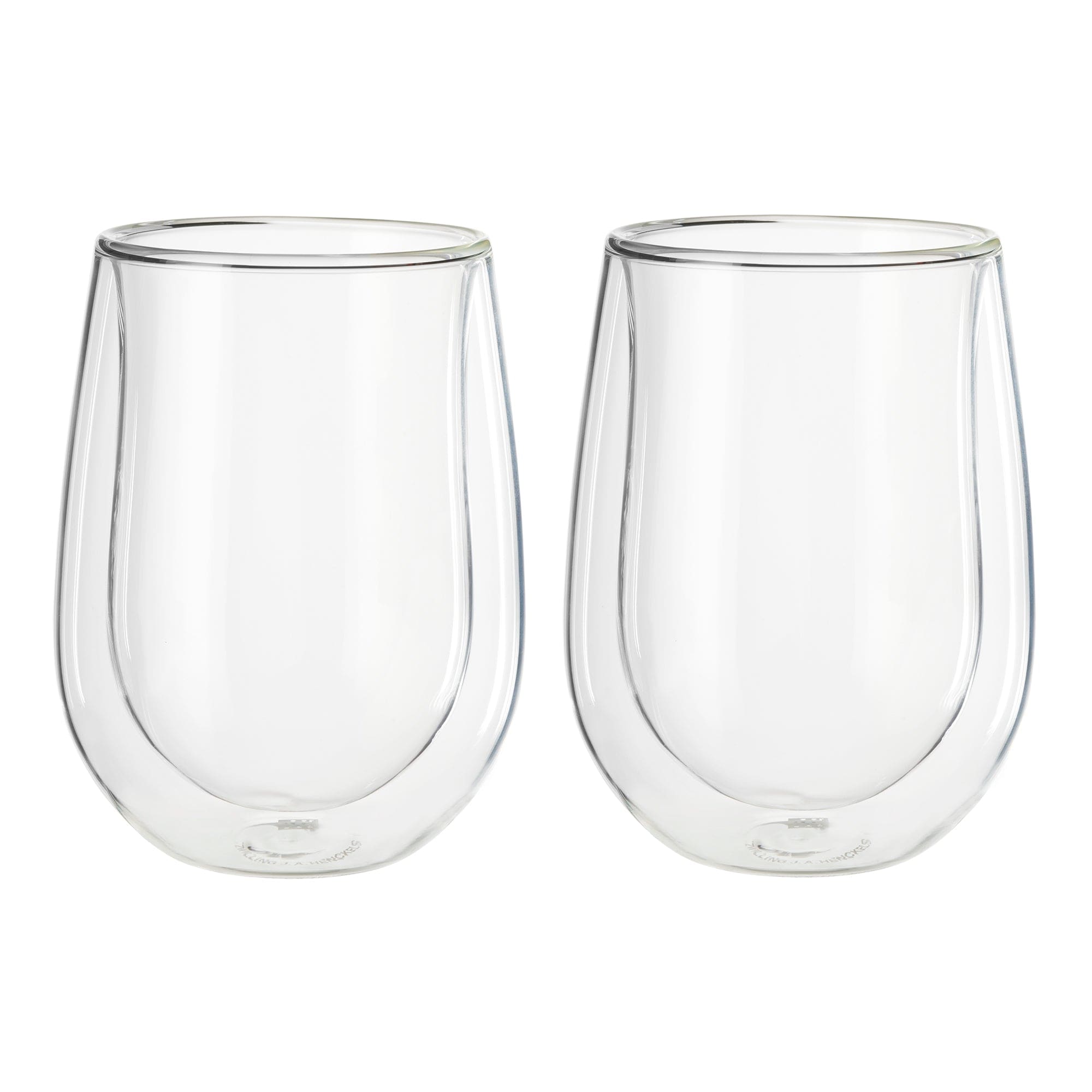 Zwilling Sorrento 2-pc Double-Wall Stemless White Wine Glass Set