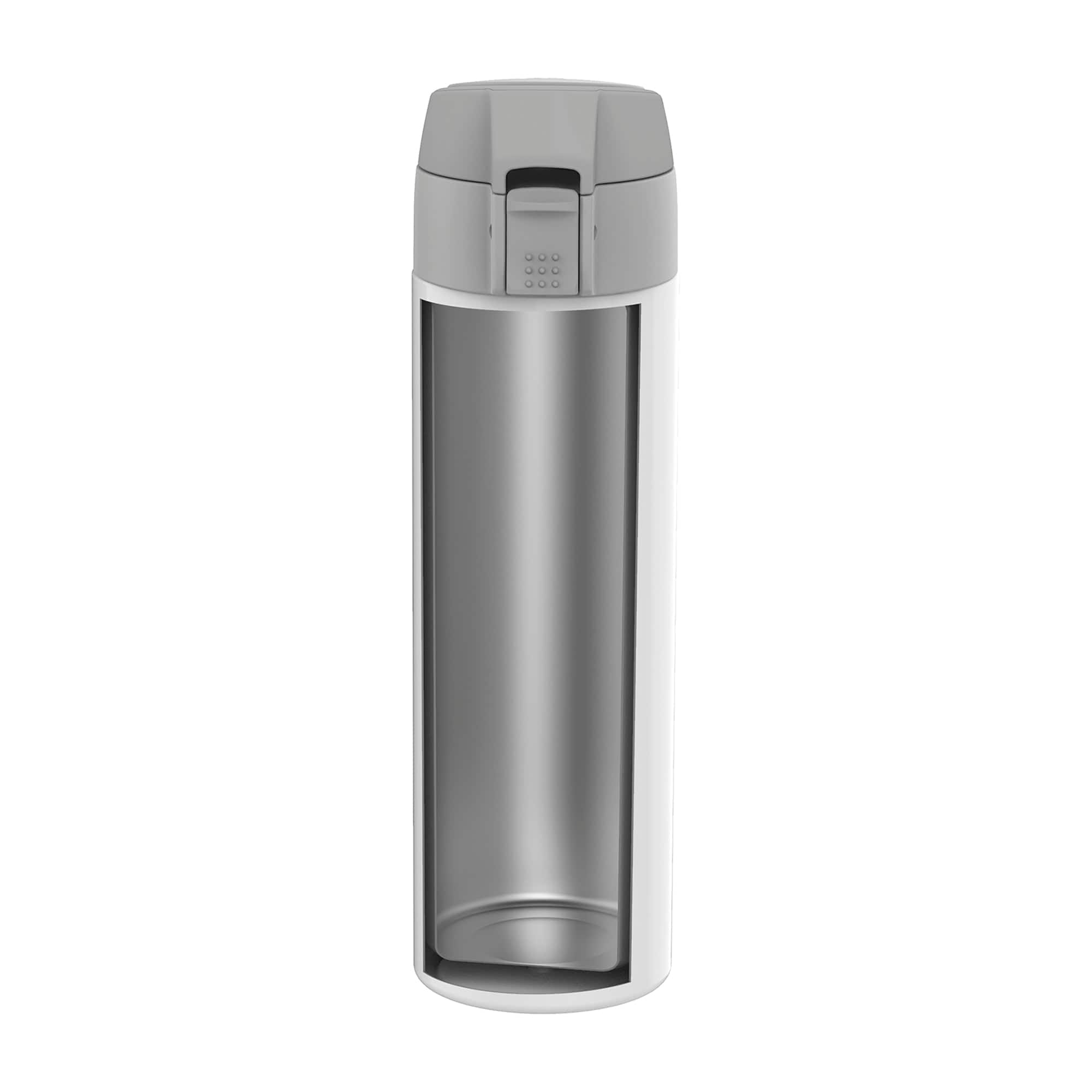 Zwilling Thermo 15.2-ounce Travel Bottle - Silver-White