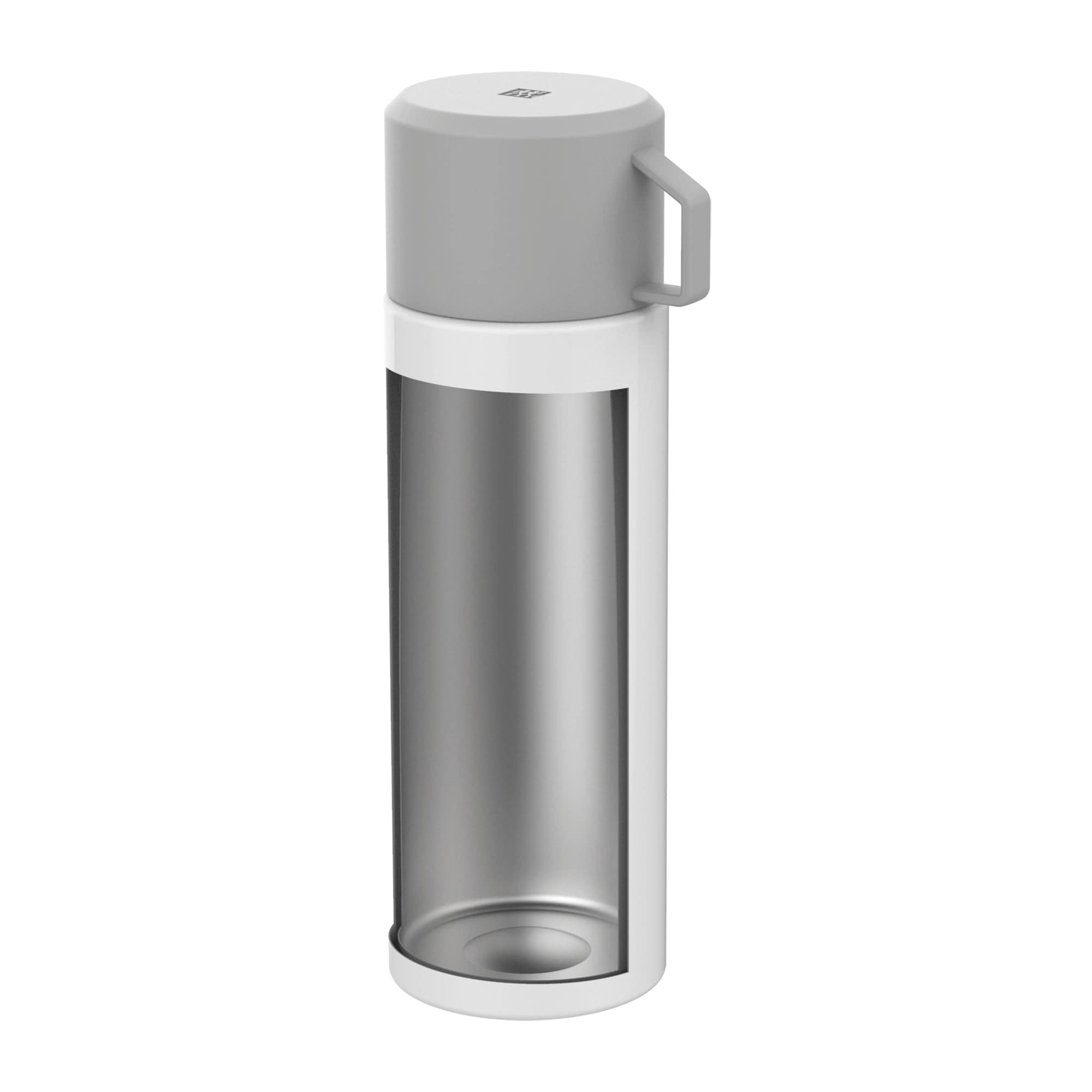 Zwilling Thermo 33.8 oz Beverage Bottle - Silver-White