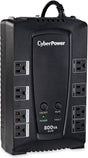 CyberPower CP800AVR CP 800VA/450W 8 Outlets Compact AVR UPS - New Battery Certified Refurbished