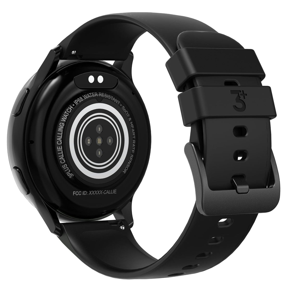 3Plus Vibe Callie Smartwatch with 1.43-In. AMOLED Display, Bluetooth Calling, Heart Rate/Blood Oxygen/Sleep, 100+ Workouts, and IP68 Water-Resistant