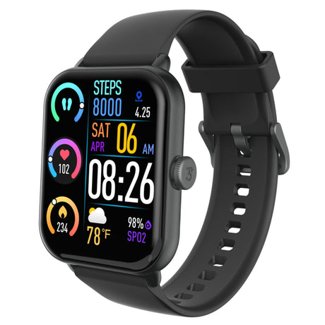 3Plus Vibe Lite BT Smartwatch with 1.96" Color Touch Screen, Bluetooth Calling, Heart Rate/Blood Oxygen/Sleep, 24 Workouts, and IP68 Water-Resistant