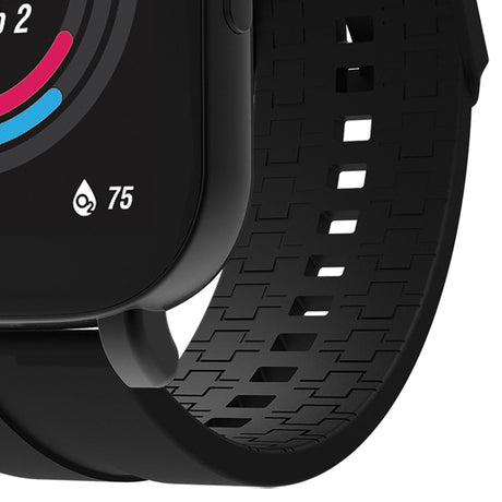 3Plus Vibe Pro GPS Smartwatch with 1.78-In. AMOLED Touch Screen, Bluetooth, Heart Rate/Blood Oxygen/Sleep, Sports Modes, and 5 ATM Water-Resistant