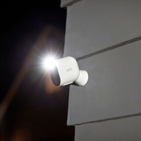 Arlo Pro 4 Spotlight WiFi Security & Surveillance Camera White - Certified Refurbished
