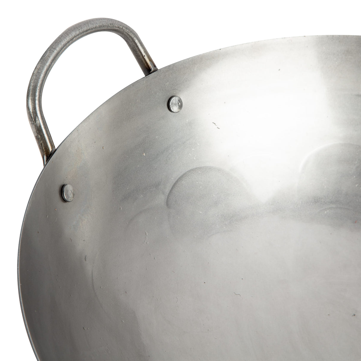 Cuisinart 14" Carbon Steel Hammered Wok, Round
