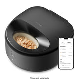 Petlibro Polar App Control Smart Wet Food Pet Feeder, 3 Meals, Anti-Pinch, Black - Certified Refurbished