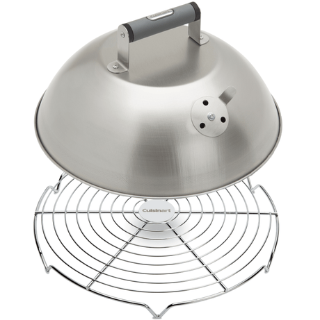 Cuisinart 12.25" Melting Dome with Bonus Wire Rack for Cooking Versatility