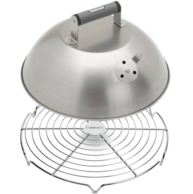 Cuisinart 12.25" Melting Dome with Bonus Wire Rack for Cooking Versatility