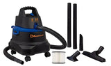 Koblenz WD 5 MA 5-Gallon Portable Wet/Dry Vacuum with Blower, Black and Blue