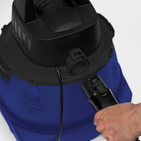 Koblenz WD 5 MA 5-Gallon Portable Wet/Dry Vacuum with Blower, Black and Blue
