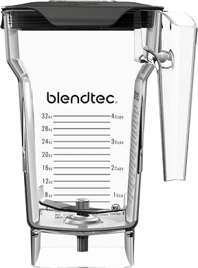 Blendtec FourSide Jar, 32 oz, Clear