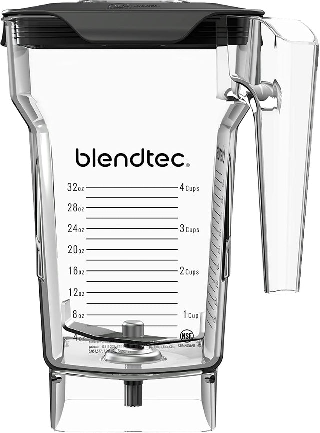 Blendtec FourSide Jar, 32 oz, Clear