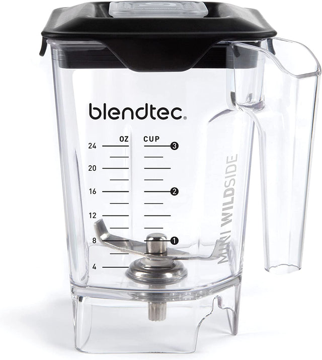 Blendtec Mini WildSide Jar, 24 oz, Clear