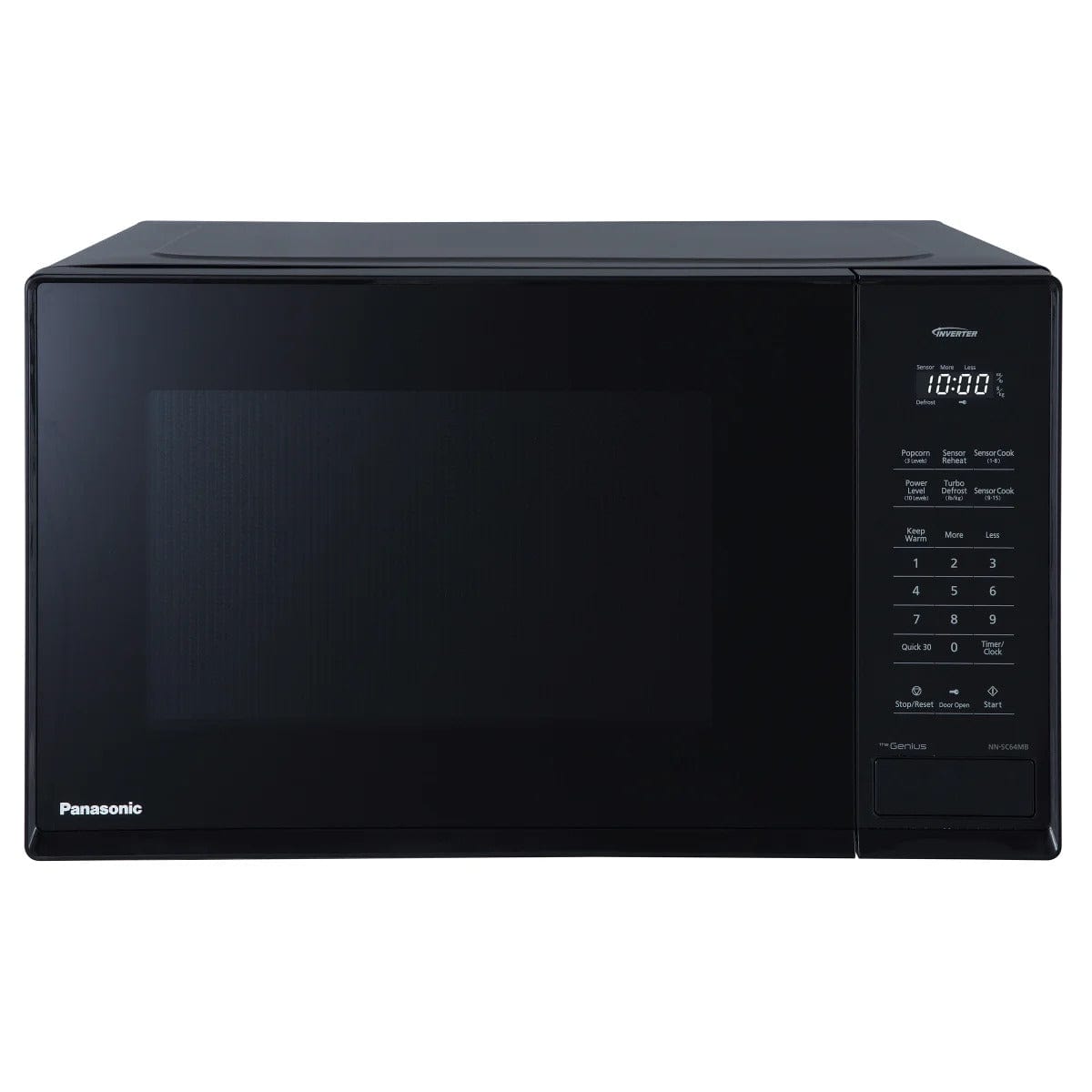 Panasonic 1.3 Cubic Ft 1200 Watt Microwave Oven, Black - Certified Refurbished