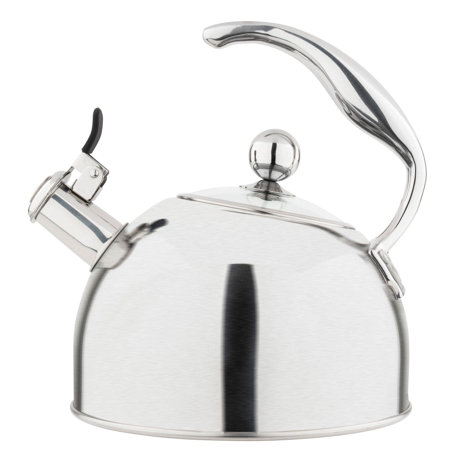 Viking 2.6-qt Stainless Steel Whistling Kettle with 3-Ply Base, Satin Finish