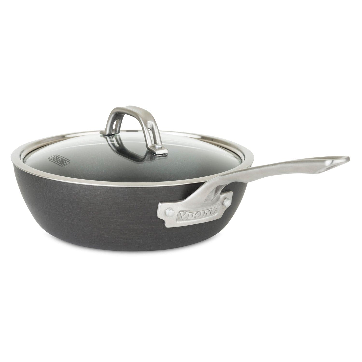 Viking Hard Anodized Nonstick 3-qt Saucier Pan