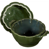 Staub Ceramic 16-oz Petite Artichoke Cocotte - Basil