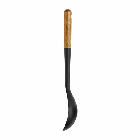 Staub Silicone Serving Spoon, BPA-Free Cooking Utensil with Wood Handle