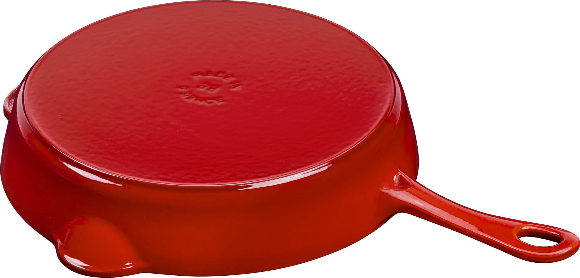 Staub Cast Iron 11-inch Traditional Skillet - Cherry