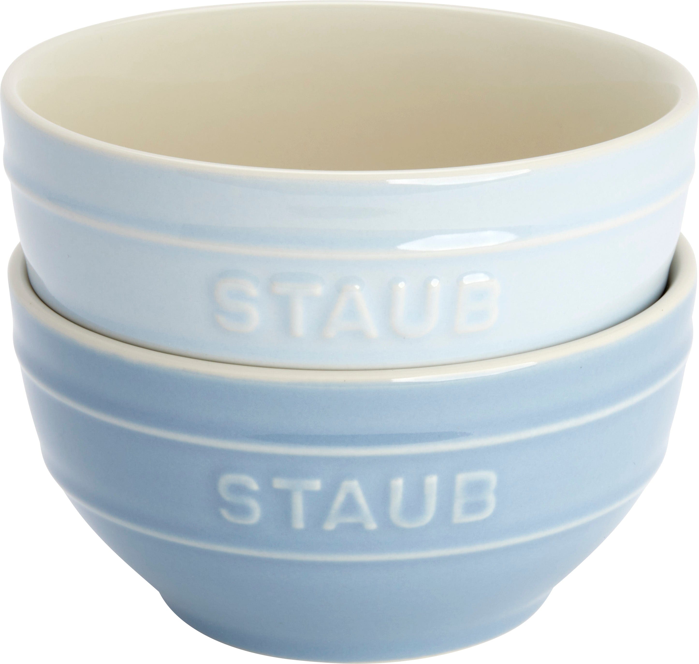 Staub Ceramic 6-pc 4.75-inch Small Universal Bowl Macaron Pastel Colors