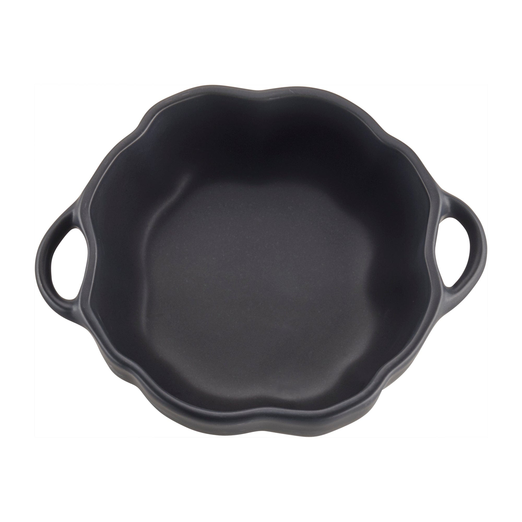 Staub Ceramic 24-oz Pumpkin Cocotte - Matte Black