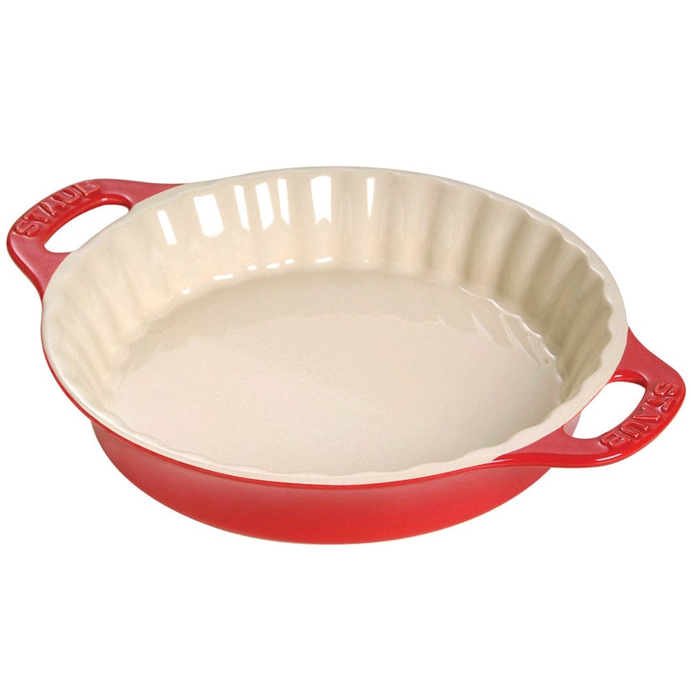 Staub Ceramic 9-inch Pie Dish - Cherry